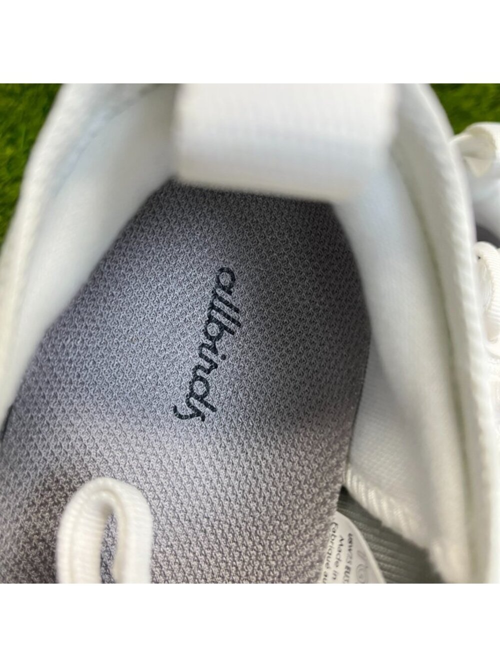 Allbirds Tree Glider Womens Size 7.5 White Athletic Running Knit Shoes Sneakers - Picture 8 of 10